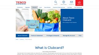 
                            8. About Clubcard - Tesco - Tesco Card Sign Up