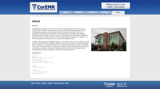 
                            5. About CorEMR - CorEMR - Coremr Login