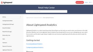 
                            5. About Lightspeed Analytics – Lightspeed Retail - Lightspeed Analytics Portal