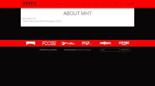 
About - MHT Wheels Inc.  
