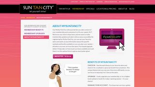 
                            2. About mySunTanCity - Sun Tan City - Mysuntancity Com Portal