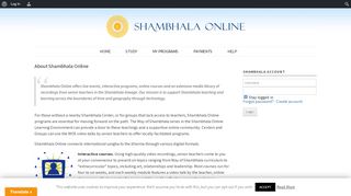 
                            7. About Shambhala Online - Shambhala Online - Shambhala Online Portal