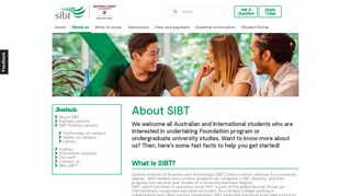 
                            7. About SIBT - SIBT - Sibt Portal Portal