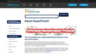
                            5. About SuperPrize® - PCH Search & Win - Pch Search Portal