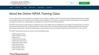 
                            7. About the Online HIPAA Training Class - Course For HIPAA - North American Learning Institute Portal