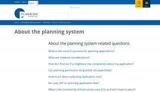 
                            8. About the planning system | Planning Portal - Stockport Planning Portal