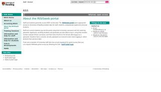 
                            3. About the RISISweb portal - University of Reading - Risis Web Portal