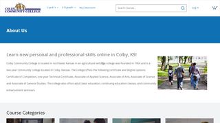 
                            8. About Us | Colby Community College - Ed2Go - Colbycc One Login