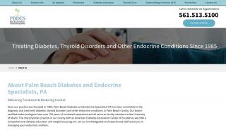 
                            5. About us | Palm Beach Diabetes and Endocrine Specialists in West ... - Palm Beach Diabetes And Endocrine Specialists Patient Portal