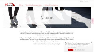 
                            8. About us – The new Virgin Trains - Virgin Trains - Virgin Trains Sign Up