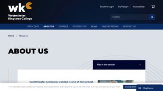 
                            5. About us Westminster Kingsway College - Westminster Kingsway College Portal