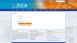 
                            1. About ZICA - Zambia Institute of Chartered Accountants - Www Zica Co Zm Login