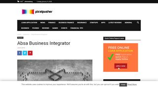 
                            7. Absa Business Integrator | Pixelpusher - Business Integrator Online Portal