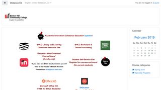 
                            1. Academic Innovation & Distance Education - Bhcc Moodle Portal