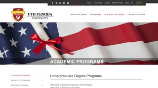 
                            4. academic programs - UTH Florida - Uth Florida Portal