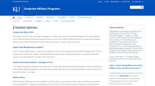 
                            7. Academics Overview | Graduate Military Programs - Cgsc Blackboard Private Portal