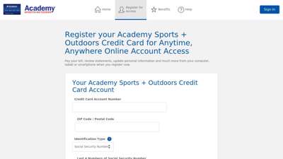 Academy Sports + Outdoors Credit Card - Comenity Bank
