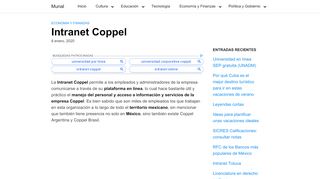 
                            4. Acceder a Intranet Coppel y a la Universidad Corporativa ... - Intranet Login Coppel