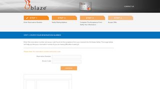 Accept Mail Offer - Blaze Credit Card - Blazecc Com Portal