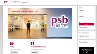 
                            3. Access@Moodle - PSB Academy - Psb Student Portal