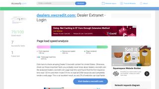 
                            5. Access dealers.vwcredit.com. Dealer Extranet - Login - Vw Dealer Extranet Login