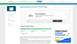 
Access geminiportal.cae.com. Home Page
