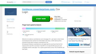 Access insidecox.coxenterprises.com. Cox Login - Insidecox Login