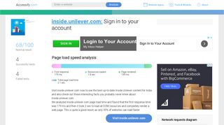 
                            5. Access inside.unilever.com. Sign in to your account - Inside Unilever Login