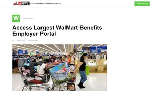 
                            5. Access Largest WalMart Benefits Employer Portal - In NewsWeekly - Walmart Benefits Portal
