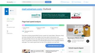 
Access mail.emerson.com. Outlook
