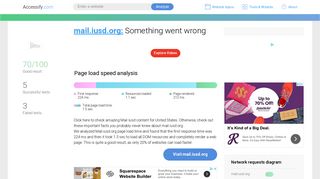 
                            8. Access mail.iusd.org. Something went wrong - Mail Iusd Org Portal