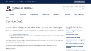 
                            7. Access My College of Medicine Email via Outlook Web App ... - Medmail Portal