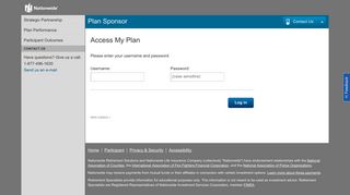 
                            3. Access My Plan - Nationwide Retirement Solutions - Nationwide Plan Sponsor Portal