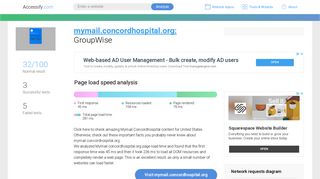 
                            7. Access mymail.concordhospital.org. - Concord Hospital Bridge Login