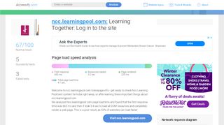 Access ncc.learningpool.com. Learning Together: Log in to ... - Northumberland Learning Pool Portal