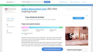 
                            1. Access orders.bbuconnect.com. BBU Web Ordering Portal - Bbu Web Ordering Portal