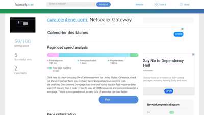 Access owa.centene.com. Netscaler Gateway