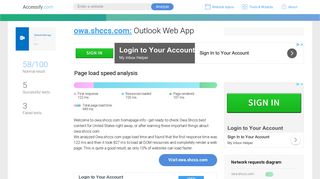 
                            4. Access owa.shccs.com. Outlook - Signature Healthcare Email Login