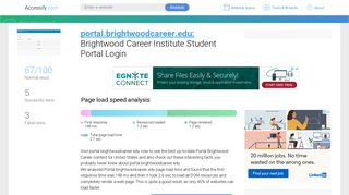 
                            3. Access portal.brightwoodcareer.edu. Education Corporation of ... - Brightwood Career Institute Portal Portal