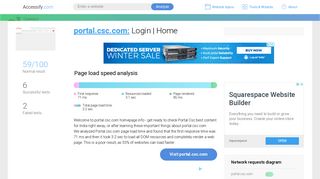 
Access portal.csc.com. Login | Home
