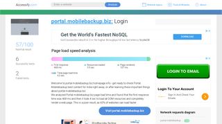 
                            2. Access portal.mobilebackup.biz. Login - Portal Mobilebackup Biz