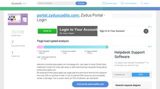 4. Access portal.zyduscadila.com. Zydus Portal - Login - Zydus Login