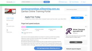
                            6. Access qantasgroundops.e3learning.com.au. Qantas Online ... - Qantas E3 Learning Login