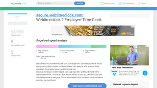 
                            11. Access secure.webtimeclock.com. Webtimeclock 2 Employee ... - Webtimeclock 2 Portal