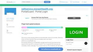 
                            5. Access selfservice.monashhealth.org. PortalGuard - Portal Login - Monash Health Webmail Login