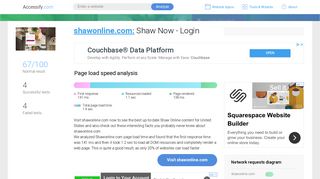 
Access shawonline.com. Shaw Now - Login

