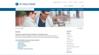 
                            4. Access | St. Mary's Bank - Stmarysbank Portal