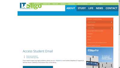 Access Student Email - Institute of Technology Sligo
