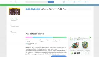 4. Access sues.reyn.org. SUES STUDENT PORTAL - Sues Student Portal