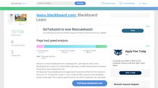 
                            5. Access texsu.blackboard.com. Blackboard Learn - Texsu Blackboard Login